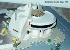 Architectural Model of Exhibition of Arts-02