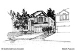 House Sketch of 88 Southcreek Court, Ancaster