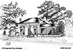 Architectural Sketch: 1070 Botanical Drive, Burlington