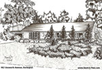 Sketch of House: 982 Unsworth Avenue, Burlington
