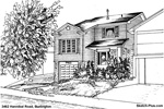 House Sketches: 3462 Hannibal Road, Burlington